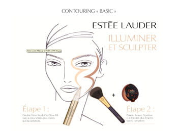 le contouring 'basic' de patrick lorentz, senior make-up artist estée lauder.