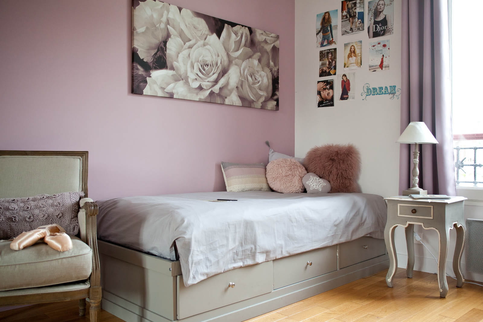 Une chambre tout ce qu'il y a de plus romantique