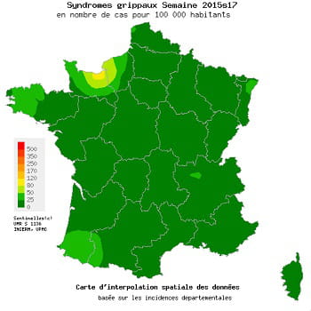 du 20/04/2015 au 26/04/2015.