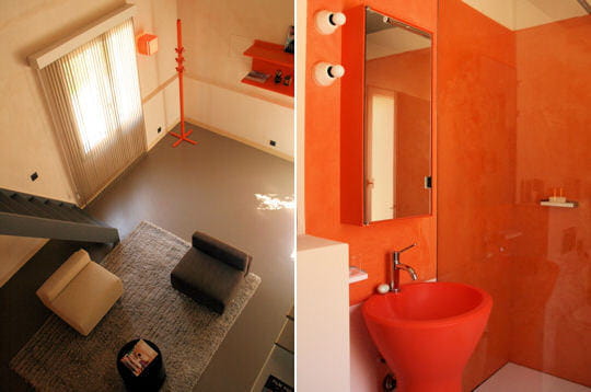 Chambre orange