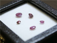 le rubis et ces différentes teintes