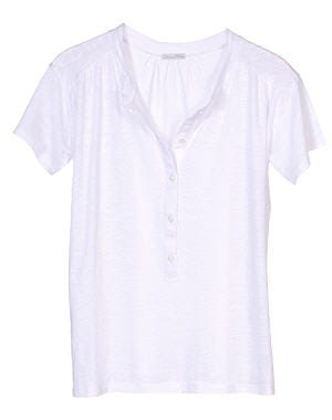 tee-shirt blanc d'american vintage, 60 euros