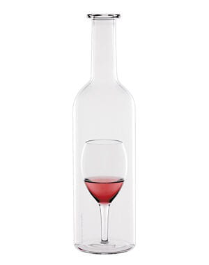 carafe 'un verre' de claudio colucci