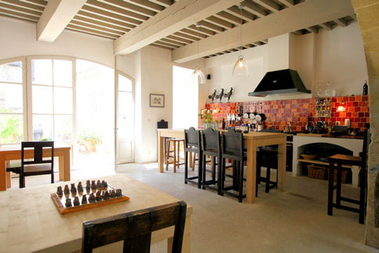 Vers la cuisine