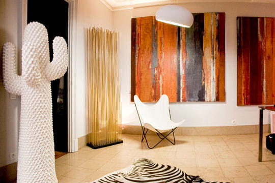Un appart' spacieux à la déco vintage