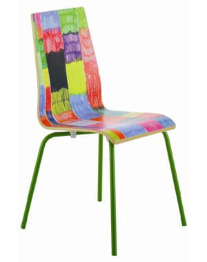 la chaise 'scribble' d'habitat