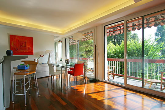 Une terrasse tout du long