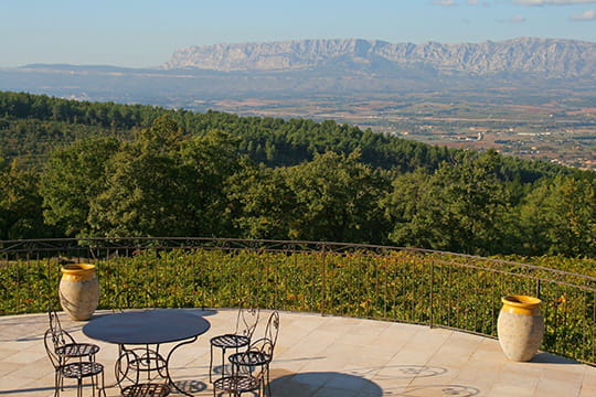 Terrasse avec vue