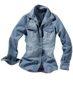 la chemise en jean d'active wear