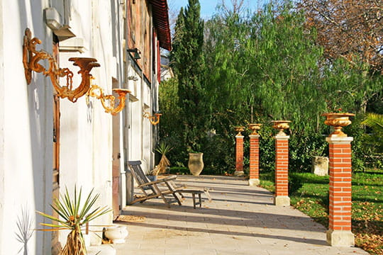 Terrasse en Camargue