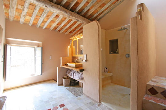 Douche à l'italienne