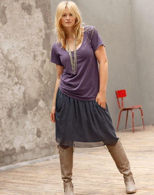 ensemble top et jupe de taillissime