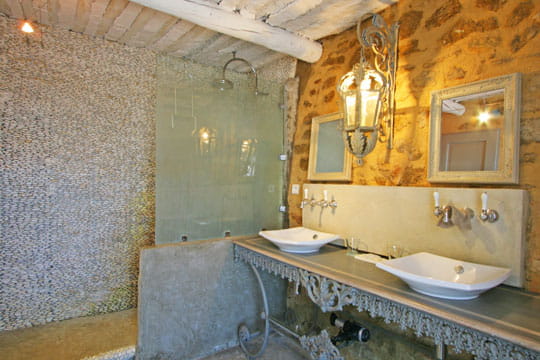Mur en galets