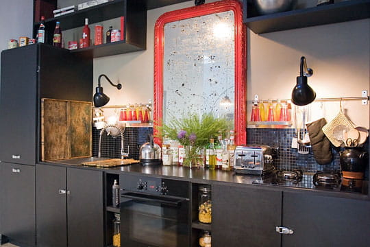 Cuisine black vintage