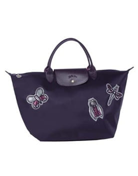 le sac pliage badges de longchamp