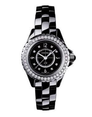 la montre 'j12' 29 mm de chanel