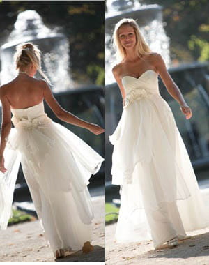 robe cascade de cherry chau
