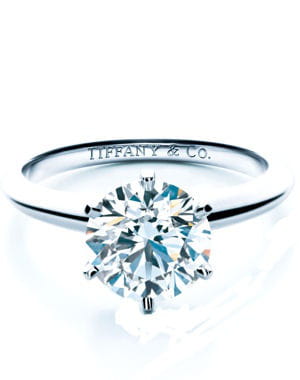 bague 'setting' de tiffany & co