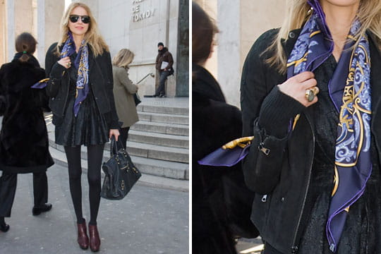 Fashion week : les street looks des défilés parisiens PAP automne-hiver 2011-2012 17