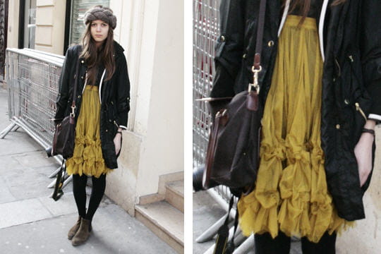 Fashion week : les street looks des défilés parisiens PAP automne-hiver 2011-2012 24