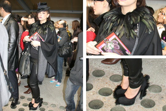 Fashion week : les street looks des défilés parisiens PAP automne-hiver 2011-2012 29