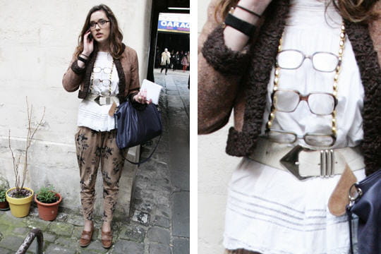 Fashion week : les street looks des défilés parisiens PAP automne-hiver 2011-2012 34