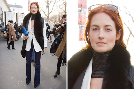 Fashion week : les street looks des défilés parisiens PAP automne-hiver 2011-2012 37