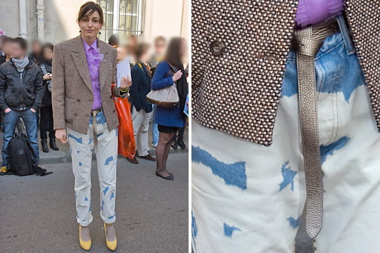 Fashion week : les street looks des défilés parisiens PAP automne-hiver 2011-2012 53