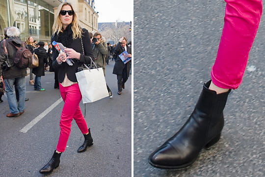 Fashion week : les street looks des défilés parisiens PAP automne-hiver 2011-2012 55