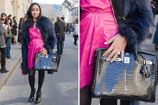 Fashion week : les street looks des défilés parisiens PAP automne-hiver 2011-2012 58