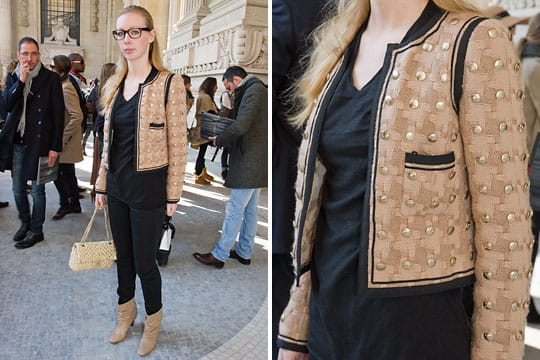 Fashion week : les street looks des défilés parisiens PAP automne-hiver 2011-2012 72