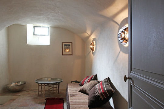 Vers le hammam