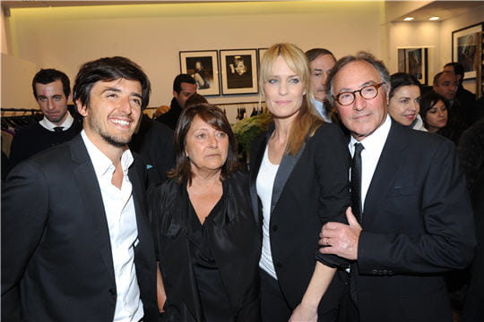 La famille Darel et Robin Wright 