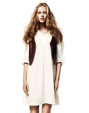 robe blanche de h&m