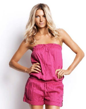 combi-short rose de seafolly