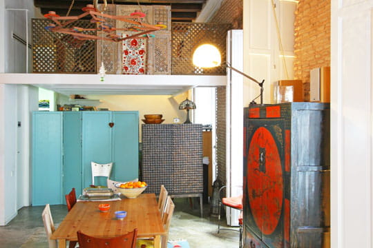 Une mezzanine qui fait voyager