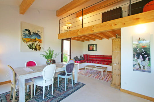 Une mezzanine spacieuse